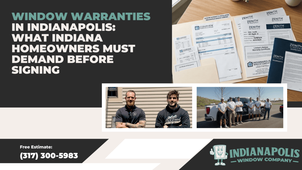 Window Warranties in Indianapolis What Indiana Homeowners Must Demand Before Signing - blog post thumbnail
